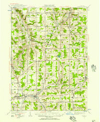 Arcade New York Historical topographic map, 1:62500 scale, 15 X 15 Minute, Year 1923