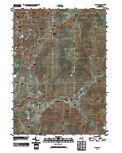 Arcade New York Historical topographic map, 1:24000 scale, 7.5 X 7.5 Minute, Year 2010