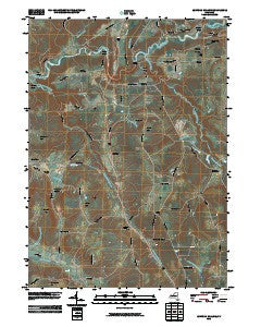 Ashford Hollow New York Historical topographic map, 1:24000 scale, 7.5 X 7.5 Minute, Year 2010