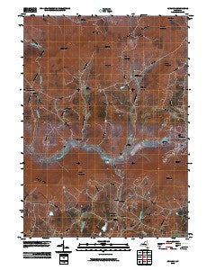 Ashland New York Historical topographic map, 1:24000 scale, 7.5 X 7.5 Minute, Year 2010
