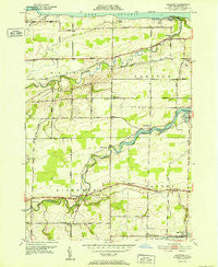 Ashwood New York Historical topographic map, 1:24000 scale, 7.5 X 7.5 Minute, Year 1952