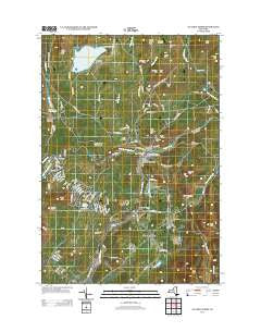 Au Sable Forks New York Historical topographic map, 1:24000 scale, 7.5 X 7.5 Minute, Year 2013