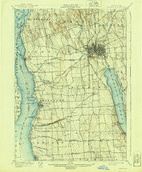 Auburn New York Historical topographic map, 1:62500 scale, 15 X 15 Minute, Year 1902