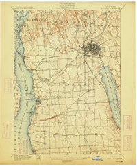 Auburn New York Historical topographic map, 1:62500 scale, 15 X 15 Minute, Year 1902