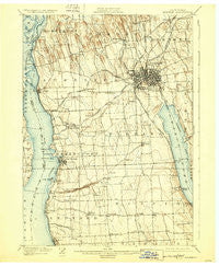 Auburn New York Historical topographic map, 1:62500 scale, 15 X 15 Minute, Year 1902
