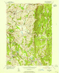 Averill Park New York Historical topographic map, 1:24000 scale, 7.5 X 7.5 Minute, Year 1953