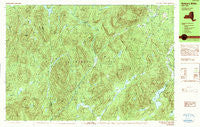 Bakers Mills New York Historical topographic map, 1:25000 scale, 7.5 X 15 Minute, Year 1990