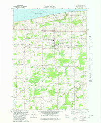 Barker New York Historical topographic map, 1:25000 scale, 7.5 X 7.5 Minute, Year 1980