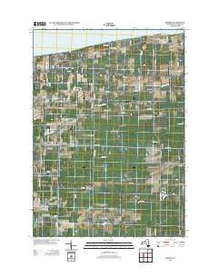 Barker New York Historical topographic map, 1:24000 scale, 7.5 X 7.5 Minute, Year 2013