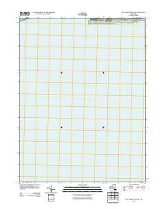 Bay Shore West OE S New York Historical topographic map, 1:24000 scale, 7.5 X 7.5 Minute, Year 2011