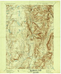 Berlin New York Historical topographic map, 1:62500 scale, 15 X 15 Minute, Year 1898