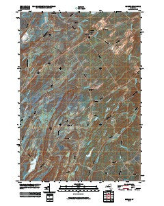 Bigelow New York Historical topographic map, 1:24000 scale, 7.5 X 7.5 Minute, Year 2010