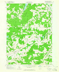 Black Creek New York Historical topographic map, 1:24000 scale, 7.5 X 7.5 Minute, Year 1964
