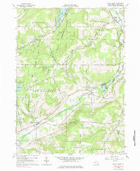 Black Creek New York Historical topographic map, 1:24000 scale, 7.5 X 7.5 Minute, Year 1964