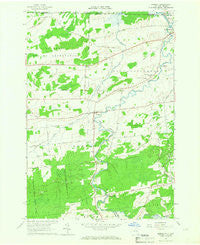 Bombay New York Historical topographic map, 1:24000 scale, 7.5 X 7.5 Minute, Year 1964