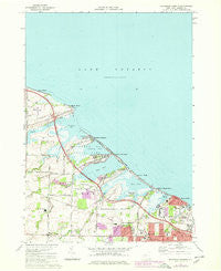 Braddock Heights New York Historical topographic map, 1:24000 scale, 7.5 X 7.5 Minute, Year 1971