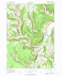 Breakabeen New York Historical topographic map, 1:24000 scale, 7.5 X 7.5 Minute, Year 1943