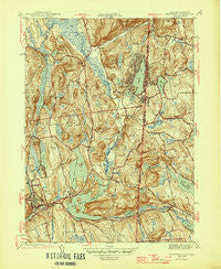 Brewster New York Historical topographic map, 1:31680 scale, 7.5 X 7.5 Minute, Year 1946