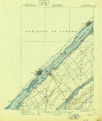 Brier Hill New York Historical topographic map, 1:62500 scale, 15 X 15 Minute, Year 1906