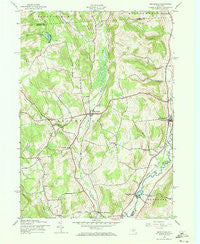 Brookfield New York Historical topographic map, 1:24000 scale, 7.5 X 7.5 Minute, Year 1943