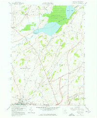 Brownville New York Historical topographic map, 1:24000 scale, 7.5 X 7.5 Minute, Year 1958