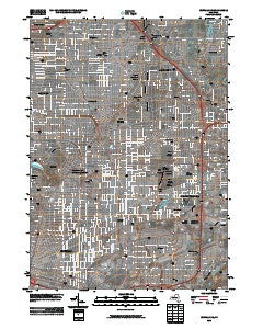 Buffalo NE New York Historical topographic map, 1:24000 scale, 7.5 X 7.5 Minute, Year 2010