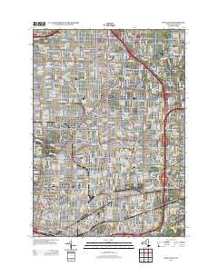 Buffalo NE New York Historical topographic map, 1:24000 scale, 7.5 X 7.5 Minute, Year 2013