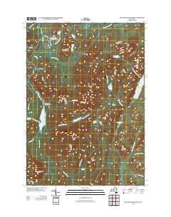 Bullhead Mountain New York Historical topographic map, 1:24000 scale, 7.5 X 7.5 Minute, Year 2013