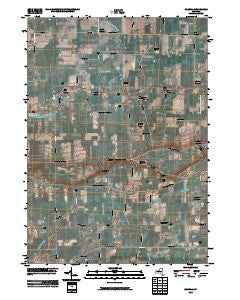 Cambria New York Historical topographic map, 1:24000 scale, 7.5 X 7.5 Minute, Year 2010