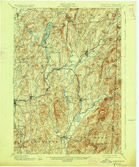 Cambridge New York Historical topographic map, 1:62500 scale, 15 X 15 Minute, Year 1901