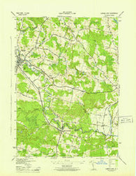 Camden East New York Historical topographic map, 1:31680 scale, 7.5 X 7.5 Minute, Year 1943
