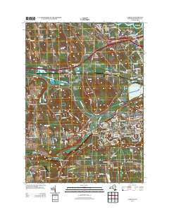 Camillus New York Historical topographic map, 1:24000 scale, 7.5 X 7.5 Minute, Year 2013