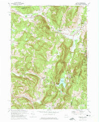 Canaan New York Historical topographic map, 1:24000 scale, 7.5 X 7.5 Minute, Year 1973