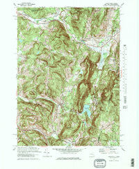 Canaan New York Historical topographic map, 1:25000 scale, 7.5 X 7.5 Minute, Year 1973