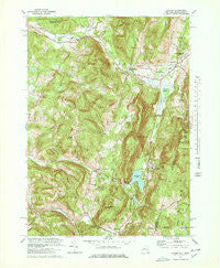 Canaan New York Historical topographic map, 1:25000 scale, 7.5 X 7.5 Minute, Year 1973