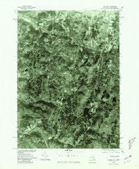 Canaan New York Historical topographic map, 1:25000 scale, 7.5 X 7.5 Minute, Year 1975