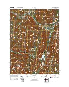 Canaan New York Historical topographic map, 1:24000 scale, 7.5 X 7.5 Minute, Year 2013