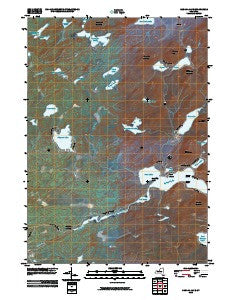 Canada Lake New York Historical topographic map, 1:24000 scale, 7.5 X 7.5 Minute, Year 2010