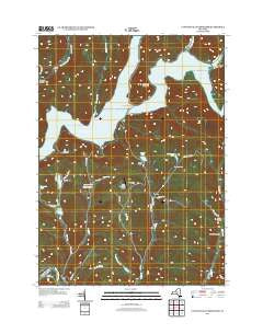 Cannonsville Reservoir New York Historical topographic map, 1:24000 scale, 7.5 X 7.5 Minute, Year 2013