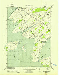 Cape Vincent South New York Historical topographic map, 1:31680 scale, 7.5 X 7.5 Minute, Year 1942