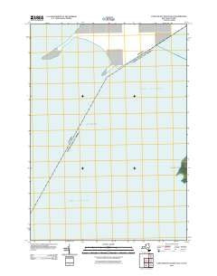 Cape Vincent South OE W New York Historical topographic map, 1:24000 scale, 7.5 X 7.5 Minute, Year 2011