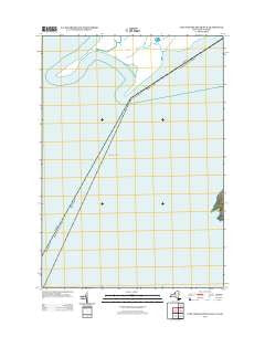 Cape Vincent South OE W New York Historical topographic map, 1:24000 scale, 7.5 X 7.5 Minute, Year 2013