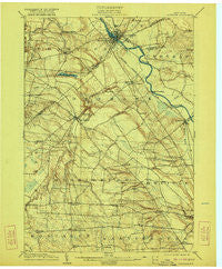 Carthage New York Historical topographic map, 1:62500 scale, 15 X 15 Minute, Year 1904
