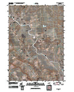 Carthage New York Historical topographic map, 1:24000 scale, 7.5 X 7.5 Minute, Year 2010