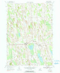 Cato New York Historical topographic map, 1:24000 scale, 7.5 X 7.5 Minute, Year 1954