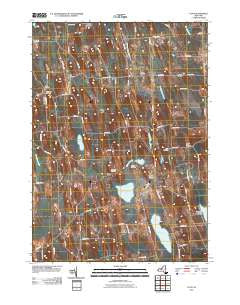 Cato New York Historical topographic map, 1:24000 scale, 7.5 X 7.5 Minute, Year 2011