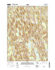 Cato New York Current topographic map, 1:24000 scale, 7.5 X 7.5 Minute, Year 2016