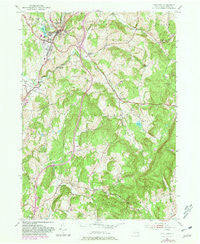 Chatham New York Historical topographic map, 1:24000 scale, 7.5 X 7.5 Minute, Year 1953