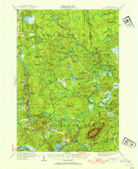Childwold New York Historical topographic map, 1:62500 scale, 15 X 15 Minute, Year 1920