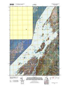Chippewa Bay New York Historical topographic map, 1:24000 scale, 7.5 X 7.5 Minute, Year 2011